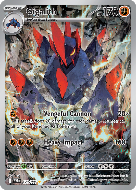 Gigalith 129/086 - Reverse Holo