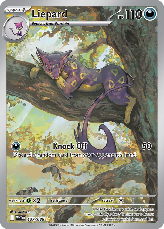 Liepard 137/086 - Reverse Holo