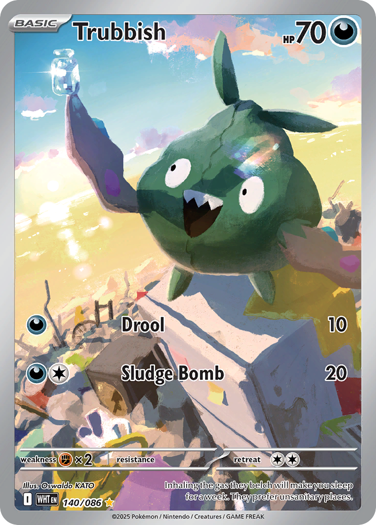 Trubbish 140/086 - Reverse Holo