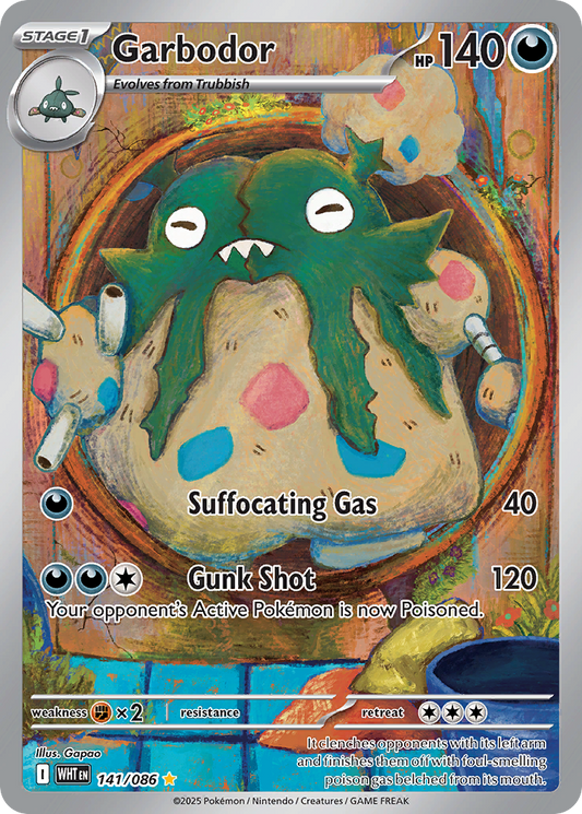 Garbodor 141/086 - Reverse Holo