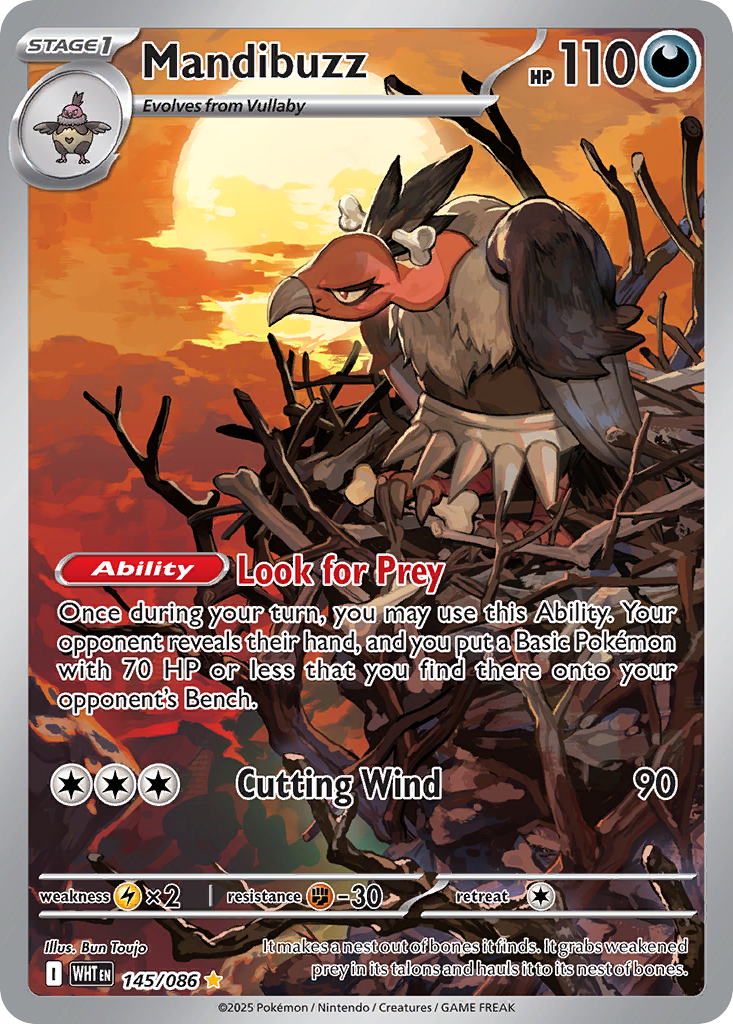 Mandibuzz 145/086 - Reverse Holo