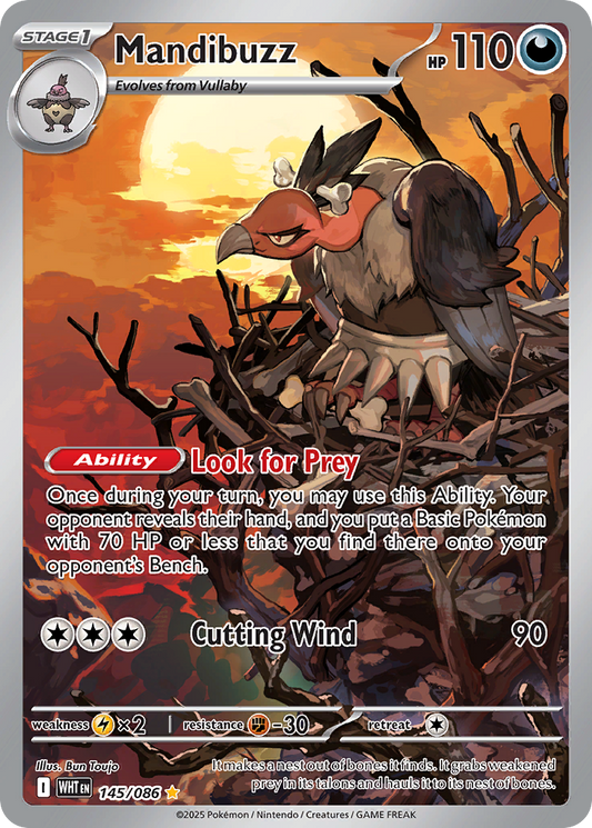 Mandibuzz 145/086 - Reverse Holo