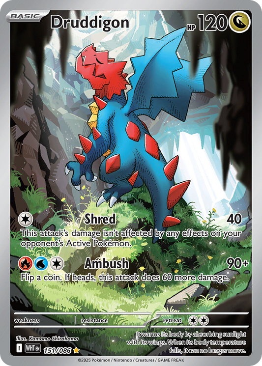 Druddigon 151/086 - Reverse Holo