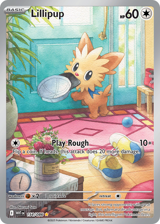 Lillipup 154/086 - Reverse Holo