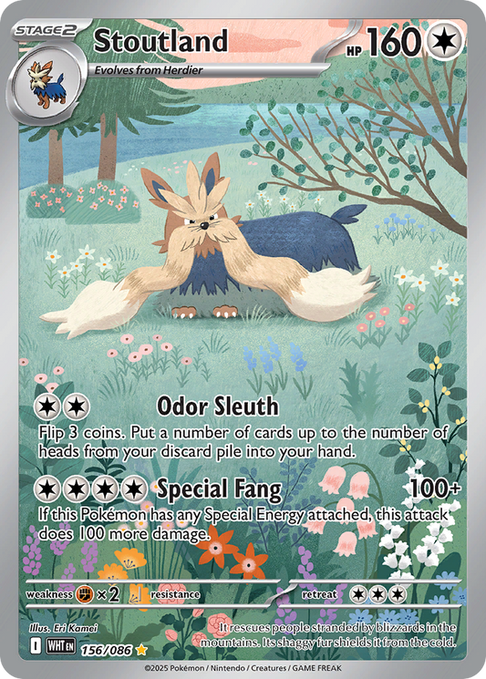 Stoutland 156/086 - Reverse Holo