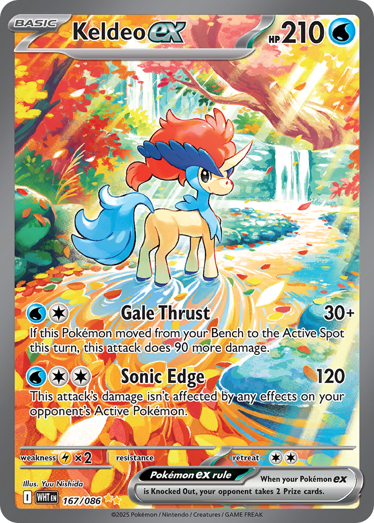 Keldeo ex 167/086