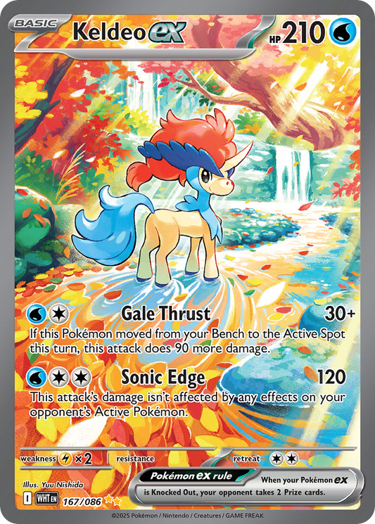Keldeo ex 167/086