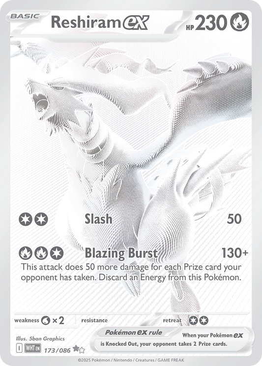 Reshiram ex 173/086