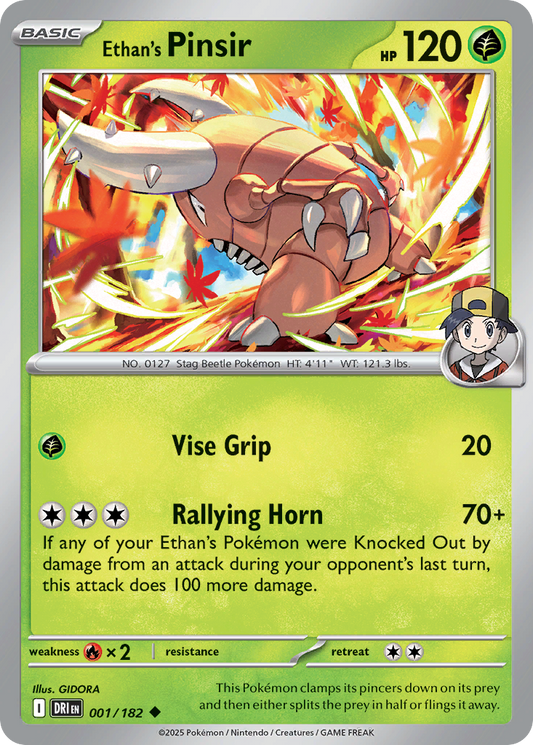 Ethan’s Pinsir 001/182