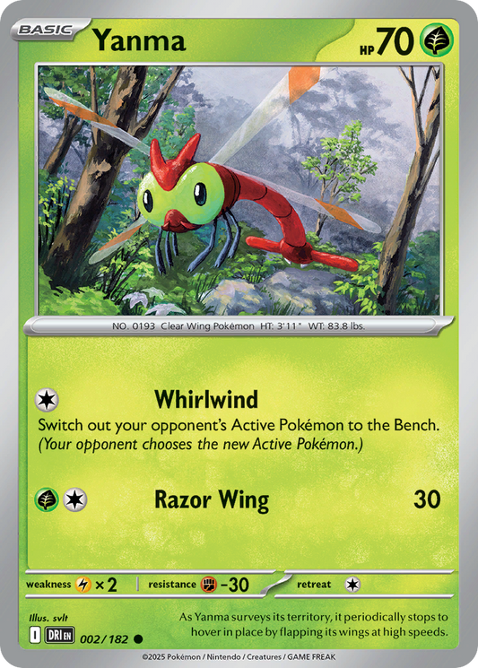 Yanma 002/182 - Reverse Holo