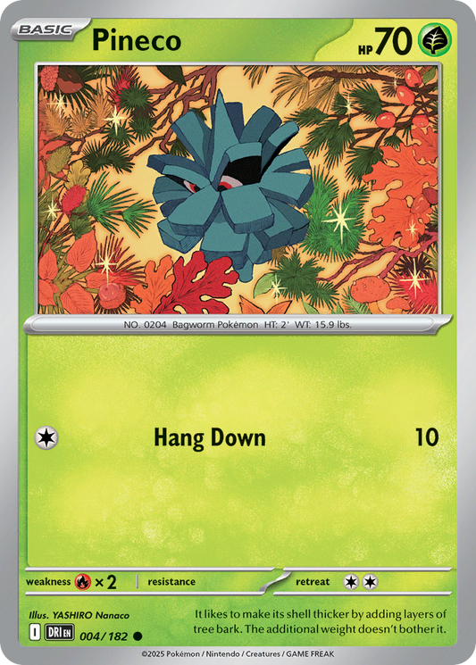 Pineco 004/182 - Reverse Holo