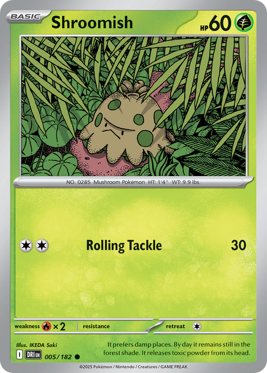 Shroomish 005/182 - Reverse Holo
