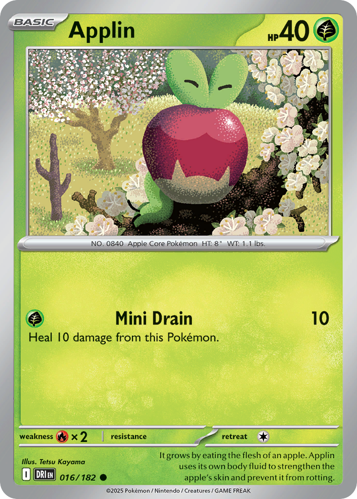 Applin 016/182 - Reverse Holo