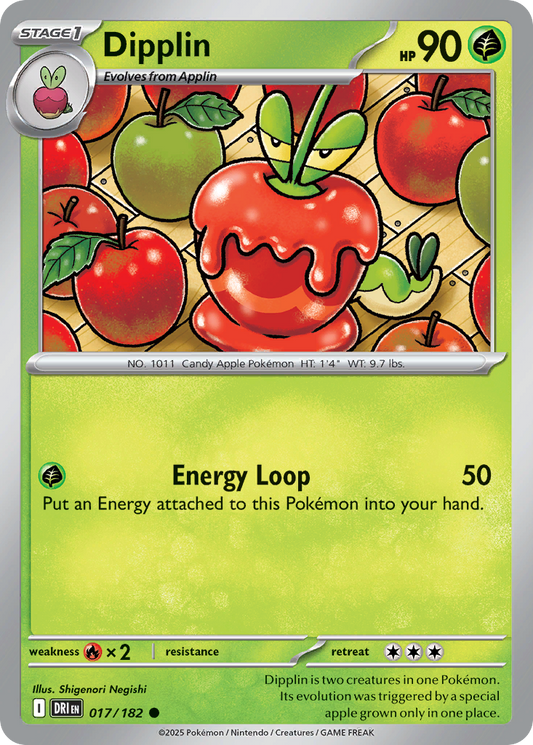 Dipplin 017/182 - Reverse Holo