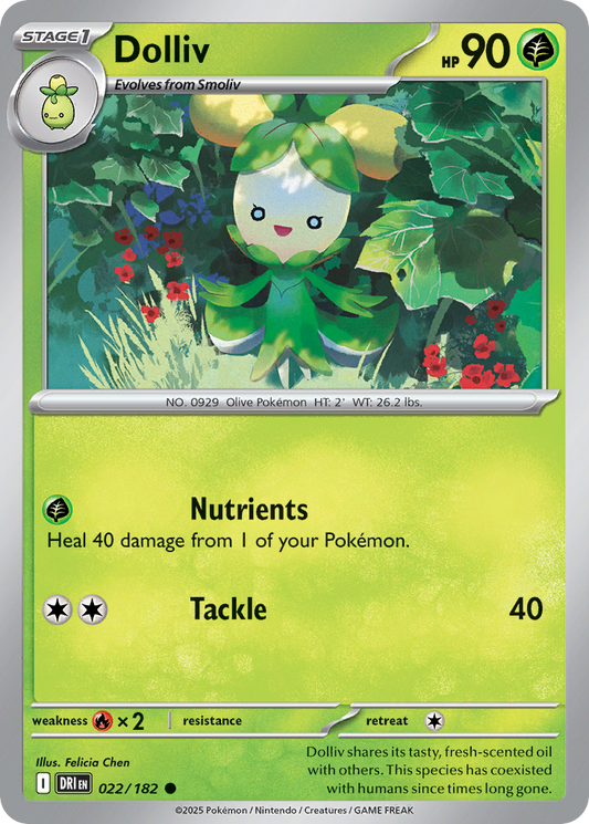 Dolliv 022/182 - Reverse Holo