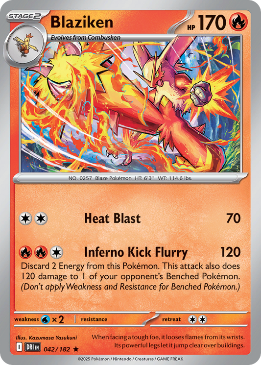 Blaziken 042/182 - Reverse Holo