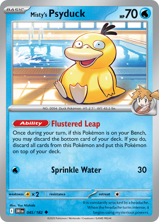 Misty’s Psyduck 045/182