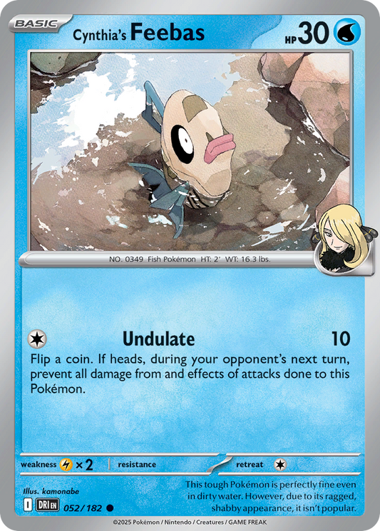 Cynthia’s Feebas 052/182 - Reverse Holo