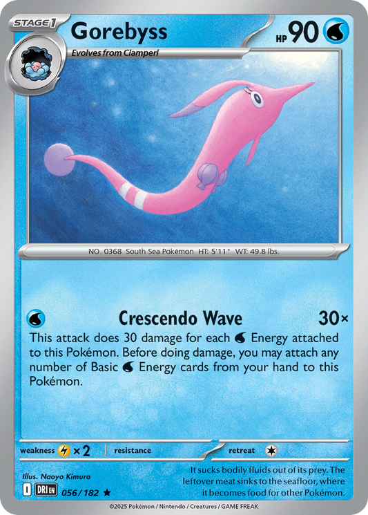 Gorebyss 056/182 - Reverse Holo