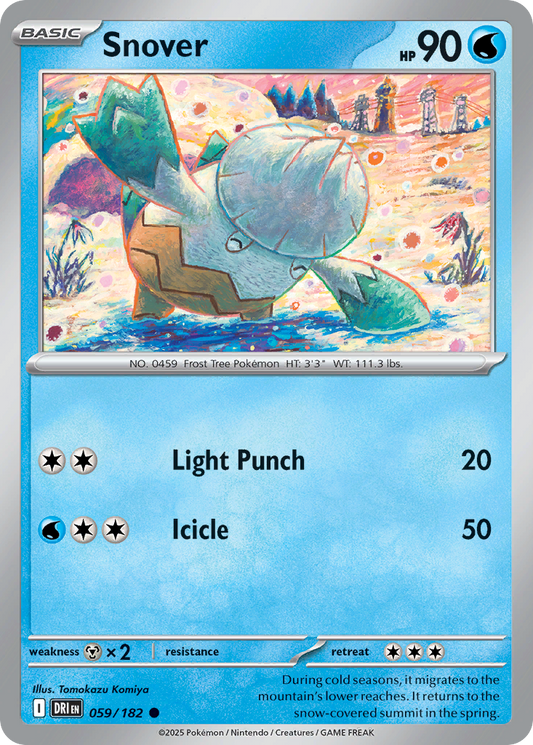 Snover 059/182 - Reverse Holo