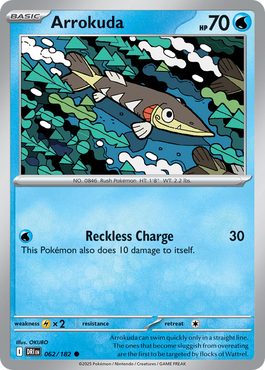 Arrokuda 062/182 - Reverse Holo