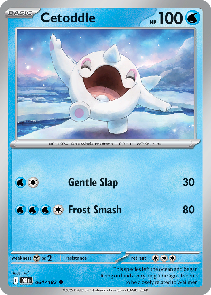 Cetoddle 064/182 - Reverse Holo