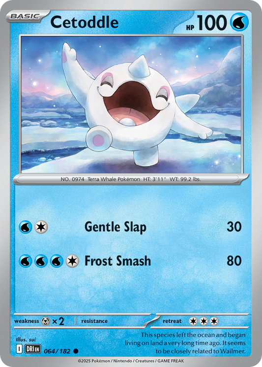 Cetoddle 064/182 - Reverse Holo