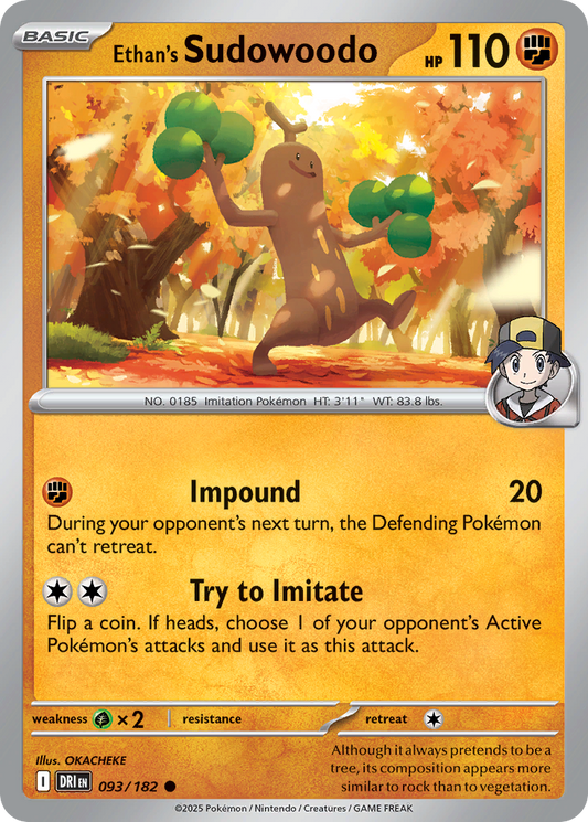 Ethan’s Sudowoodo 093/182