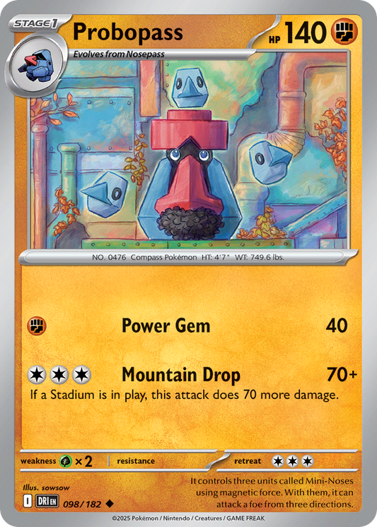 Probopass 098/182 - Reverse Holo