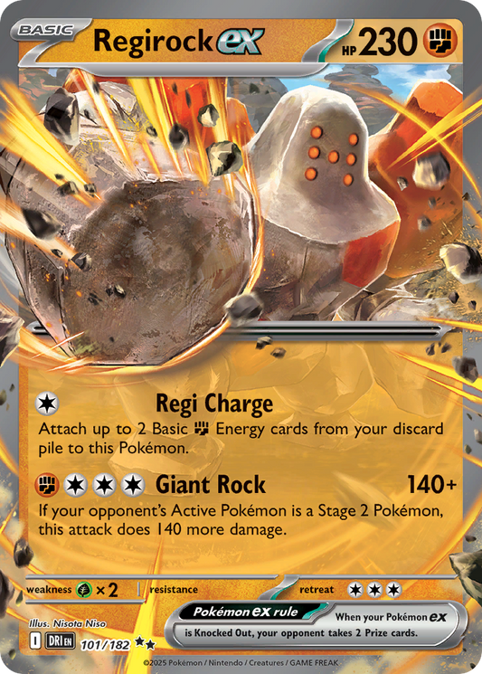 Regirock ex 101/182