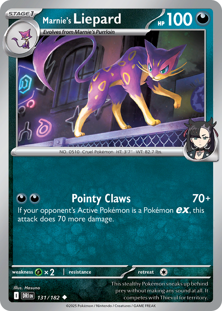 Marnie’s Liepard 131/182 - Reverse Holo