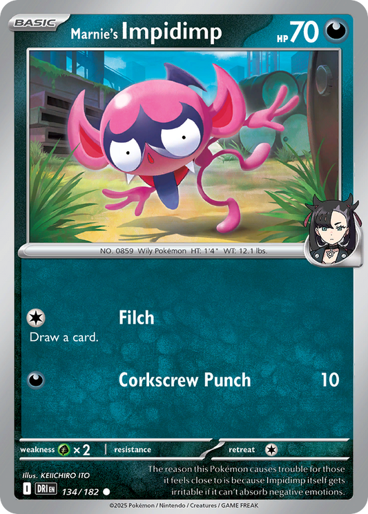 Marnie’s Impidimp 134/182 - Reverse Holo