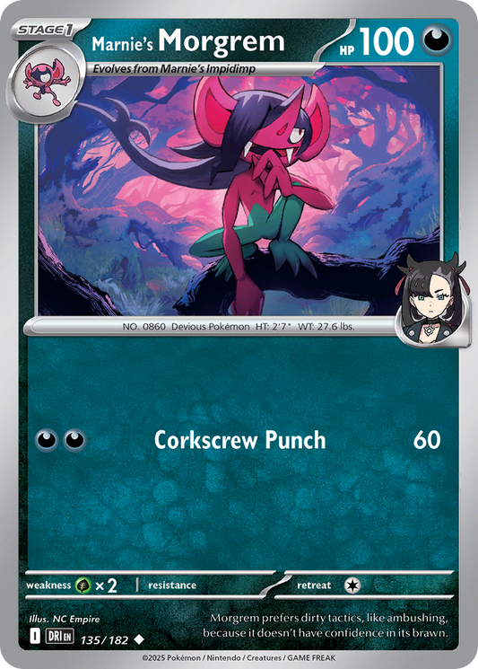 Marnie’s Morgrem 135/182 - Reverse Holo