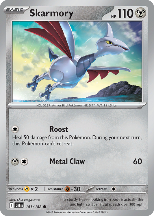 Skarmory 141/182 - Reverse Holo