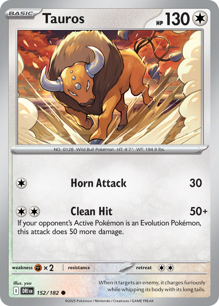 Tauros 152/182 - Reverse Holo