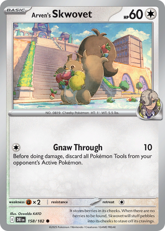 Arven’s Skwovet 158/182 - Reverse Holo