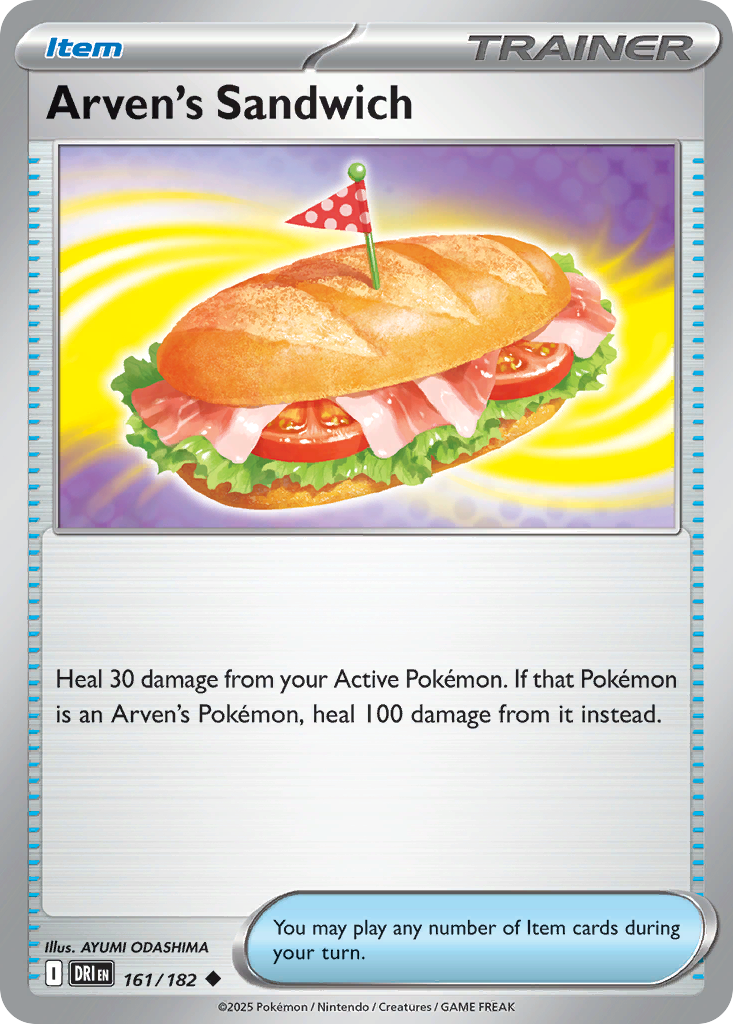 Arven’s Sandwich 161/182 - Reverse Holo