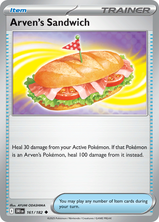 Arven’s Sandwich 161/182 - Reverse Holo