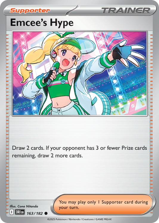 Emcee’s Hype 163/182