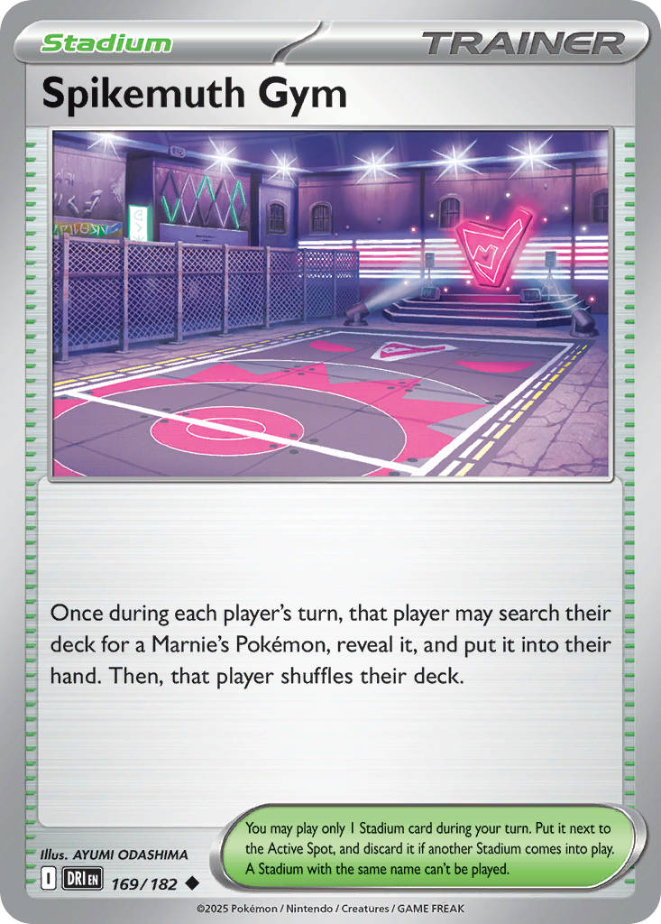 Spikemuth Gym 169/182 - Reverse Holo