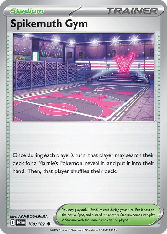 Spikemuth Gym 169/182 - Reverse Holo
