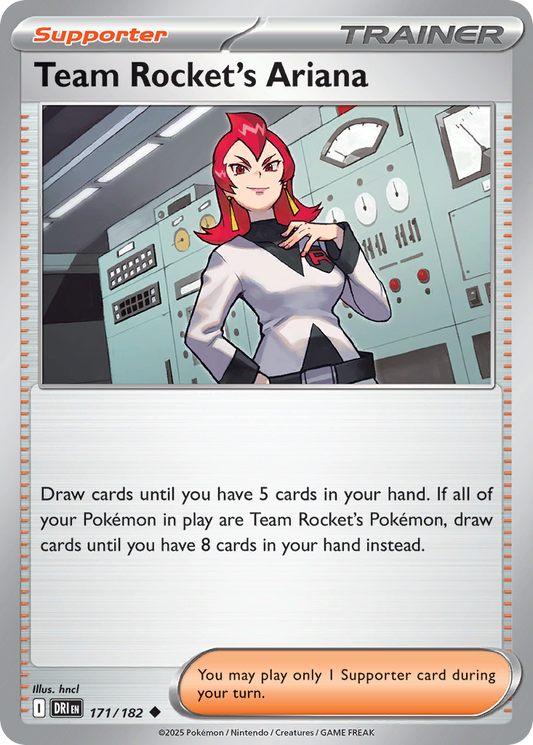 Team Rocket’s Ariana 171/182 - Reverse Holo