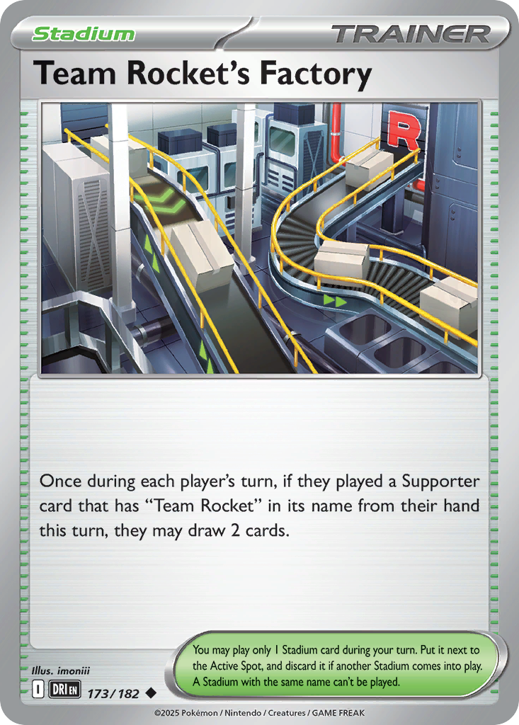 Team Rocket’s Factory 173/182 - Reverse Holo
