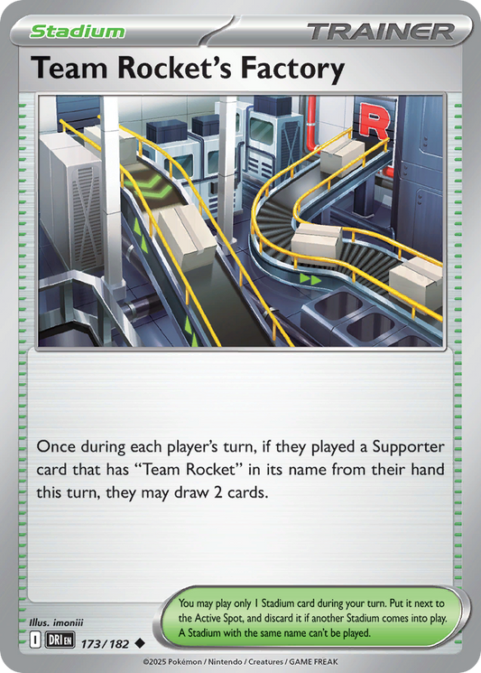 Team Rocket’s Factory 173/182 - Reverse Holo