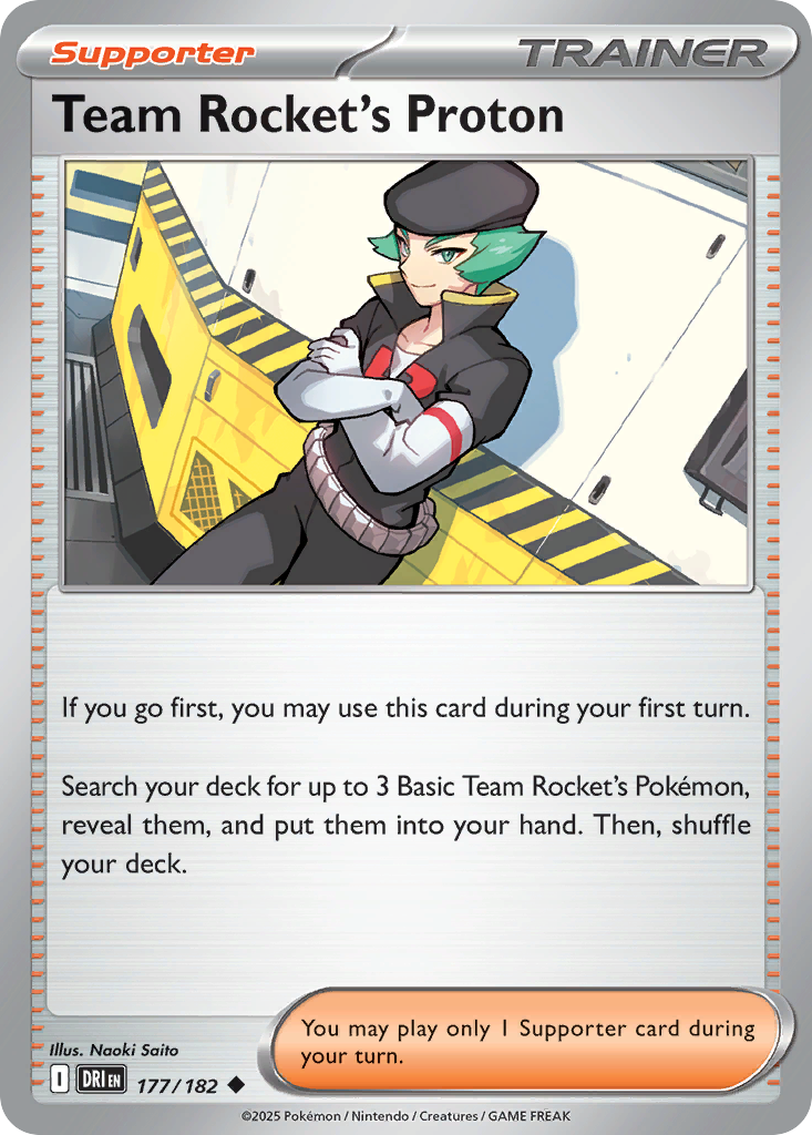 Team Rocket’s Proton 177/182 - Reverse Holo