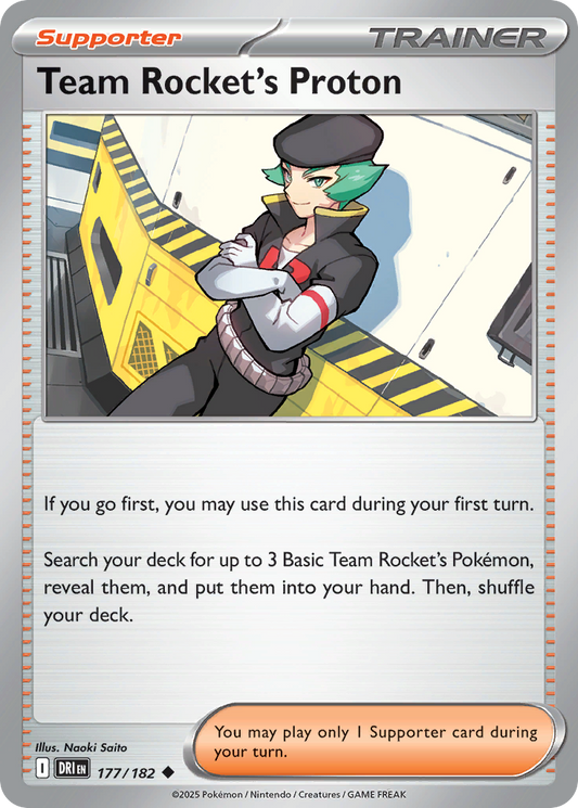 Team Rocket’s Proton 177/182 - Reverse Holo