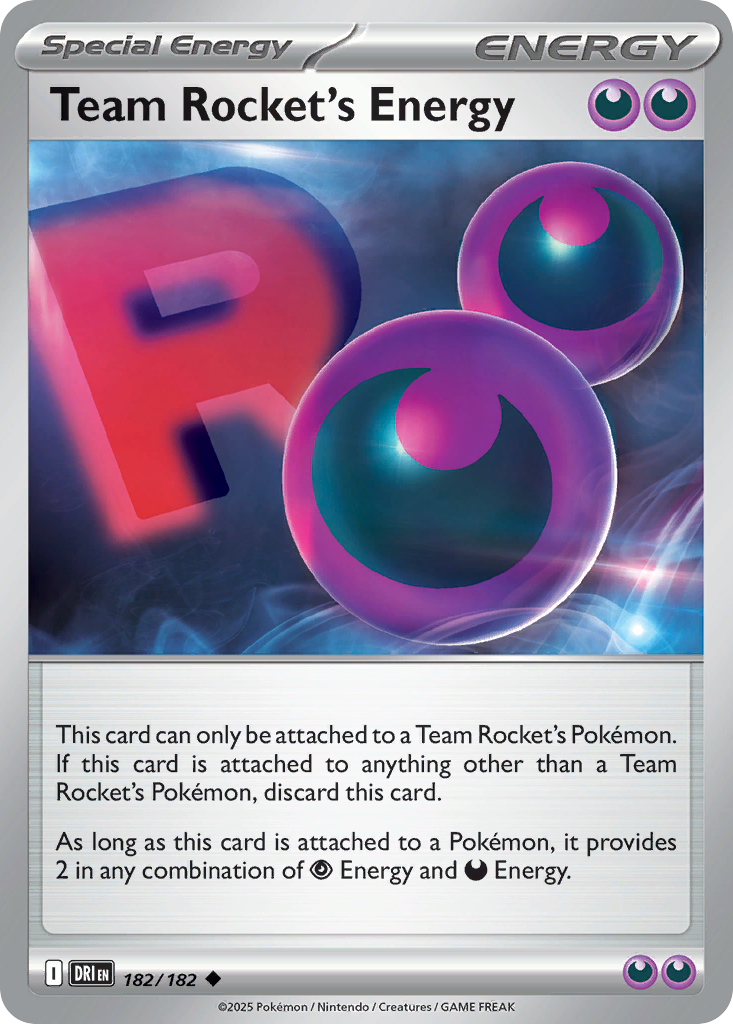 Team Rocket’s Energy 182/182 - Reverse Holo