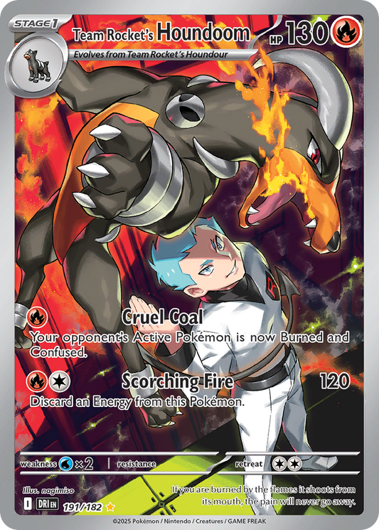Team Rocket’s Houndoom 191/182 - Reverse Holo