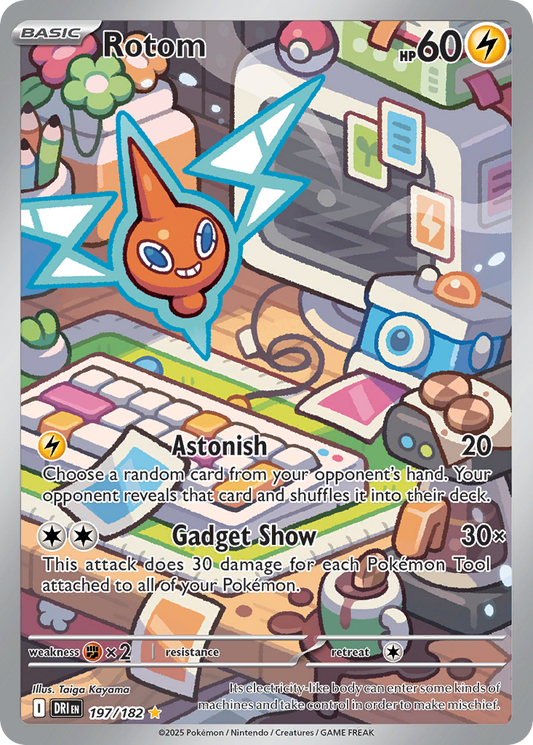 Rotom 197/182 - Reverse Holo