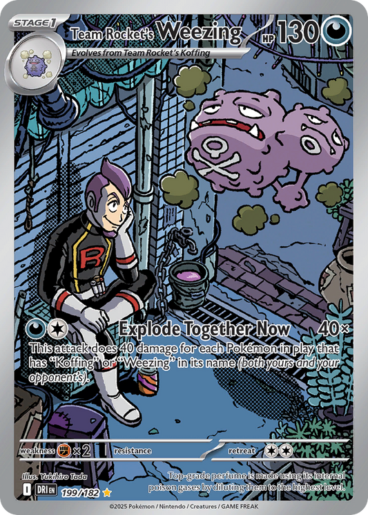 Team Rocket’s Weezing 199/182